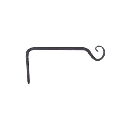 Dare2Decor 6 in. Straight Hanging Plant Hook Black DA3847824